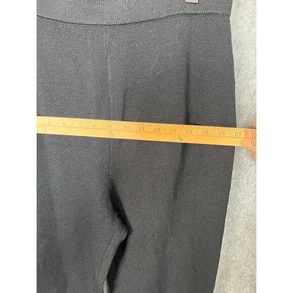 St. John Collection Black Knitted Pants Womens Size 10 Marie Gray Vintage READ - Picture 8 of 10